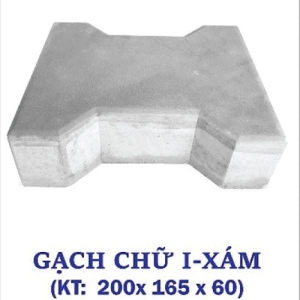 Gạch Chữ I - Xám