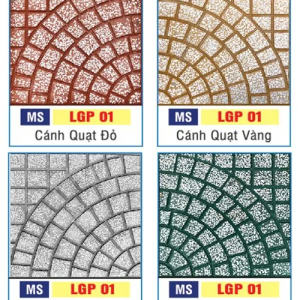 LGP 01 – Gạch Terrazzo Cánh Quạt