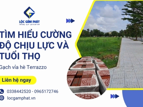 Tìm hiểu cường độ chịu lực và tuổi thọ của gạch vỉa hè Terrazzo?