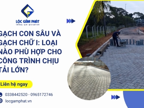 Gạch con sâu và gạch chữ I: Loại nào phù hợp cho công trình chịu tải lớn?