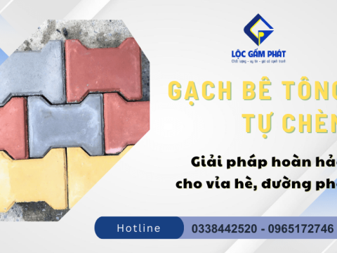 Gạch bê tông tự chèn - Giải pháp hoàn hảo cho vỉa hè đường phố