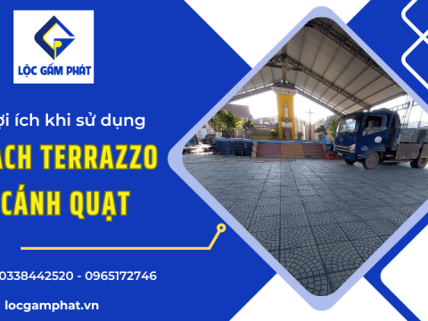 Gạch terrazzo cánh quạt và những lợi ích khi sử dụng
