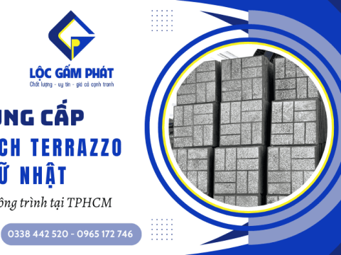 Lộc Gấm Phát sản xuất, cung cấp gạch terrazzo chữ nhật chất lượng cho công trình ở TPHCM