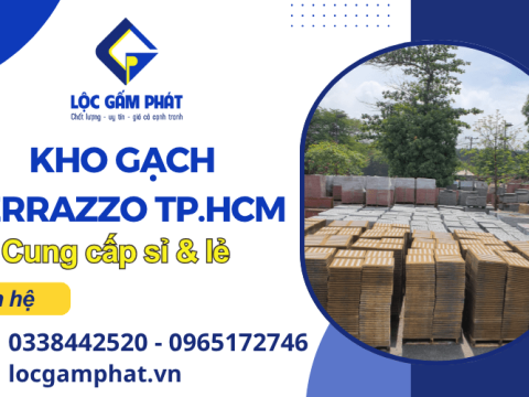 Kho gạch Terrazzo TPHCM – Cung cấp sỉ & lẻ tại công trình, đa dạng mẫu mã, màu sắc
