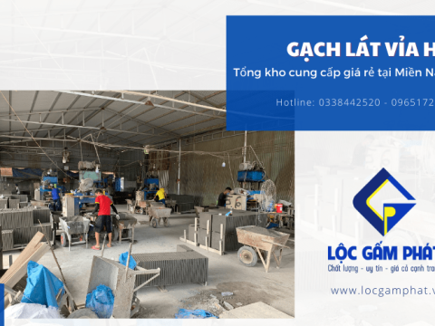 Lộc Gấm Phát - Tổng kho cung cấp gạch lát vỉa hè giá rẻ tại Miền Nam