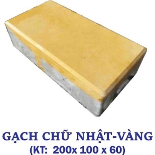 Gạch Chữ Nhật - Vàng