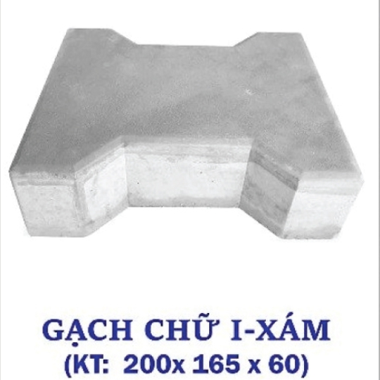 Gạch Chữ I - Xám