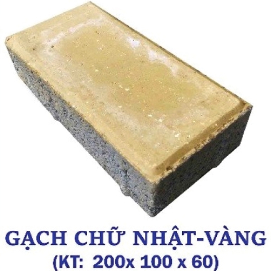 Gạch Chữ Nhật - Vàng